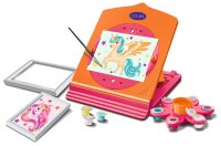 CreArt Neon Atelier Einhorn - Malen nach Zahlen für Kinder ab 7 Jahren