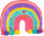 Regenbogen-Kissen - Prinzessin Lillifee