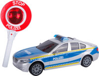 Speedzone Polizeiauto mit Polizeikelle, Sortiert