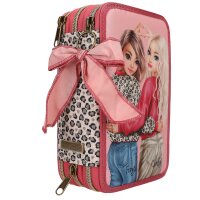 TOPModel 3 Fach Federtasche LEOHEART