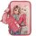 TOPModel 3 Fach Federtasche LEOHEART