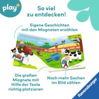 Play+ Mein Spiel mit-Magnetbuch Komm, wir lernen Zählen - ab 18 Monate