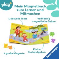 Play+ Mein Spiel mit-Magnetbuch Komm, wir lernen die Farben - ab 18 Monate