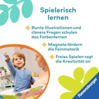 Play+ Mein Spiel mit-Magnetbuch Komm, wir lernen die Farben - ab 18 Monate