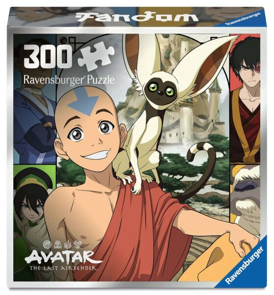 Puzzle 300 Teile - Avatar Der Herr der Elemente
