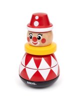 BRIO Magnetischer Stapelclown - Lernspielzeug für...