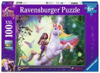 Ravensburger Kinderpuzzle ab 6 Jahren - Sophia und Wildstar - 100 Teile