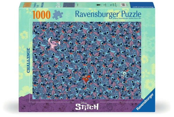 Puzzle 1000 Teile - Disney Stitch Challenge