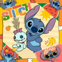 Kinderpuzzle ab 5 Jahren - Disney Stitch - 49 Teile