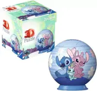 3D Puzzle Ball Puzzle-Ball Disney Stitch & Angel