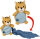 Kuscheltier mit Schnuffeltuch Tiger - Little Wonder