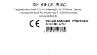 Mau-Mau Kartenspiel - Pferdefreunde