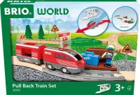 BRIO World Zugset mit Rückziehmotor