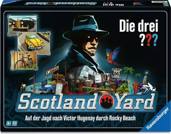 Die drei ??? Scotland Yard - Spiel ab 8 Jahren