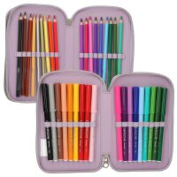 TOPModel 3 Fach Federtasche COWGIRL gefüllt Mädchen Schulmäppchen