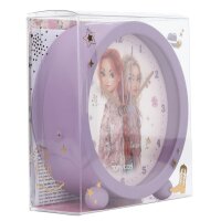 TOPModel Wecker COWGIRL Kinderwecker lilafarben Weck- und Lichtfunktion