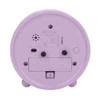 TOPModel Wecker COWGIRL Kinderwecker lilafarben Weck- und Lichtfunktion