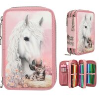 Miss Melody 3 Fach Federtasche TRUE FRIENDS