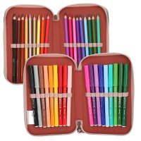 TOPModel 3 Fach Federtasche FUR EVER FRIENDS