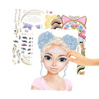 TOPModel Make Up Malbuch Kreativbuch mit Stickern