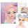 TOPModel Make Up Malbuch Kreativbuch mit Stickern