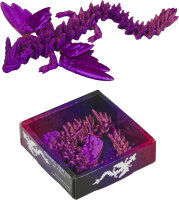 Kristall-Drache, sort.