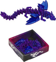 Kristall-Drache, sort.