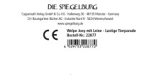 Welpe Joey mit Leine - Lustige Tierparade