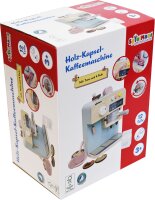 SpielMaus Küche Holz Kapsel-Kaffeemaschine, mit...