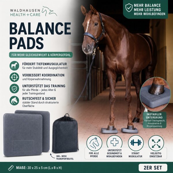 Waldhausen Health + Care Balance Pads Pferd Koordination Tiefenmuskulatur