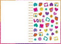 Ringbuch DIN A5: LOVE - Friends Forever