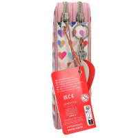 TOPModel 2-Fach Federtasche Heart to Heart – komplett gefüllt