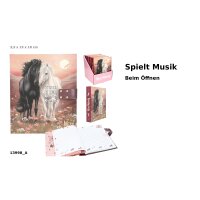 Miss Melody Tagebuch mit Code Schloss und Musik Pferde Geheimtagebuch Kinder