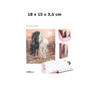 Miss Melody Tagebuch mit Code Schloss und Musik Pferde Geheimtagebuch Kinder