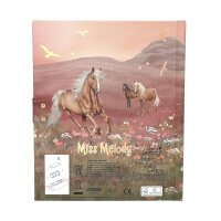 Miss Melody Tagebuch mit Code Schloss und Musik Pferde Geheimtagebuch Kinder
