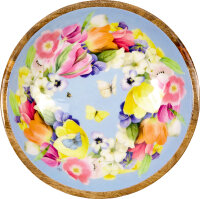 Holzschale GartenLiebe Ø35 cm – Mangoholz | Marjolein Bastin