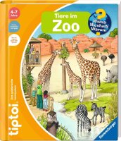 tiptoi® Tiere im Zoo Ravensburger Wieso Weshalb Warum Kinderbuch ab 4 Jahre