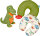 Dino Nackenkissen „Dino Friends“ – Kinder Reisekissen & Kuscheltier