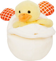 Küken Hilde im Ei – Fröhliche Ostern Plüschküken für Kinder ab 0 Monaten