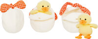 Küken Hilde im Ei – Fröhliche Ostern Plüschküken für Kinder ab 0 Monaten