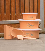 Futterschale 2 Liter mit Deckel „Enjoy your...