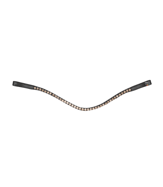 Waldhausen X-Line Stirnband Glam – schwarz/pfirsich (VB)