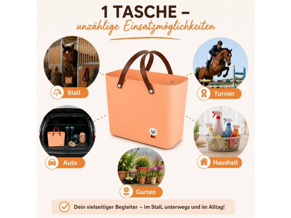 Waldhausen Multibag ECO Pfirsich 25L Stalltasche Turniertasche