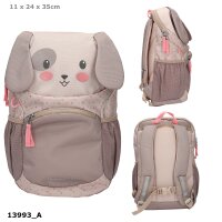 Rucksack Kinder Princess Mimi Hund Ergonomisch 35 cm...