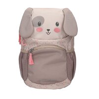 Rucksack Kinder Princess Mimi Hund Ergonomisch 35 cm Braun-Beige