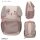 Rucksack Kinder Princess Mimi Hund Ergonomisch 35 cm Braun-Beige