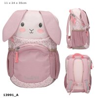 Rucksack Kinder Princess Mimi Hase Ergonomisch 35 cm Rosa