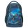 Schulrucksack Kinder Adventure World Schlange 40 cm Blau Grün