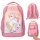 Ylvi Schulrucksack SUGAR POP Einhorn Rosa Glitzer Mädchen Neu