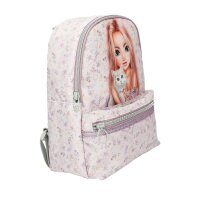TOPModel Rucksack BLOOMING KITTY Flieder Katze Mädchen Neu 27x21x8,5 cm